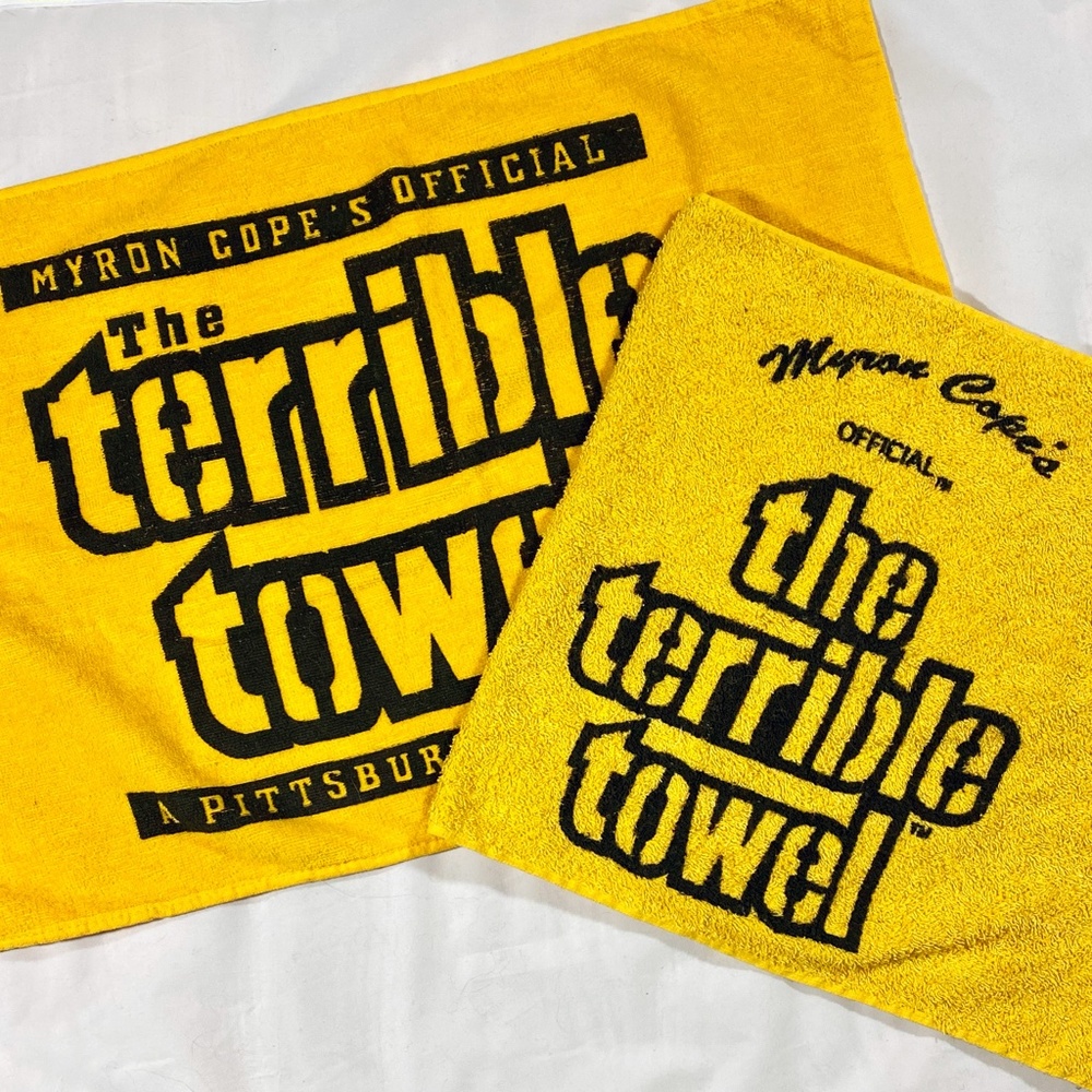 *SOLD* Official Pittsburgh Steelers Terrible Towels (x2)
